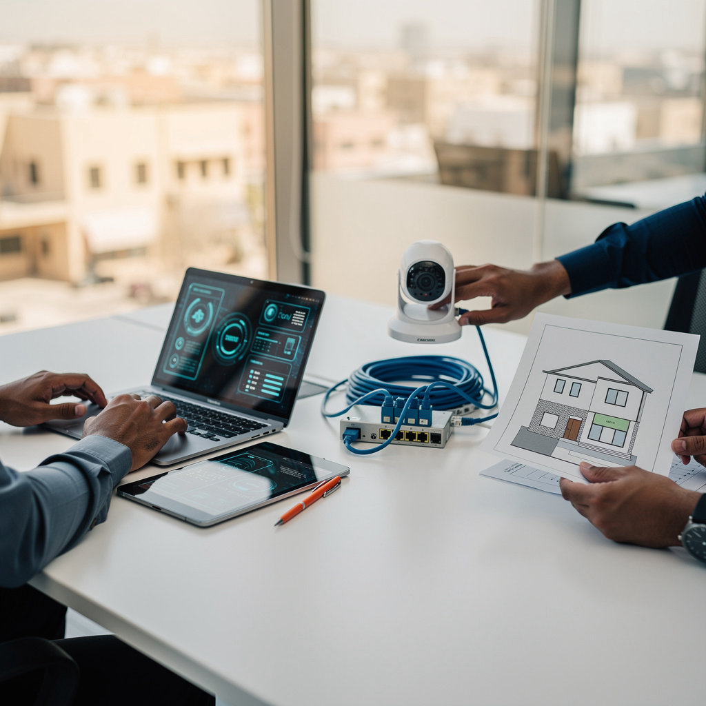 شركة الانظمة المتقدمة الرياض - فريق متخصص في حلول الأمن والشبكات والاتصالات المتكاملة